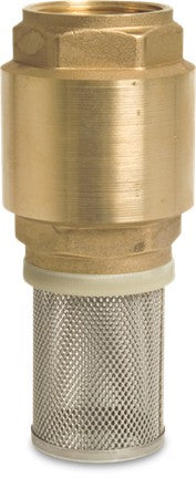 Spring Foot Valve Brass BSP