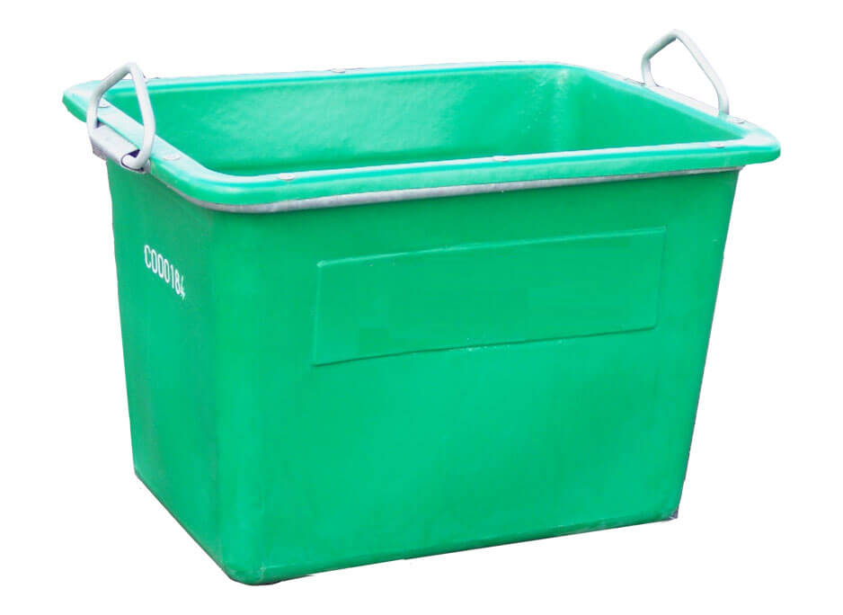 Carbery 330 litre Mortar Tub 4 Handles Red