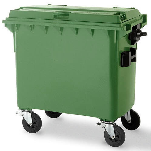 Carbery 1100 litre Wheelie Bin