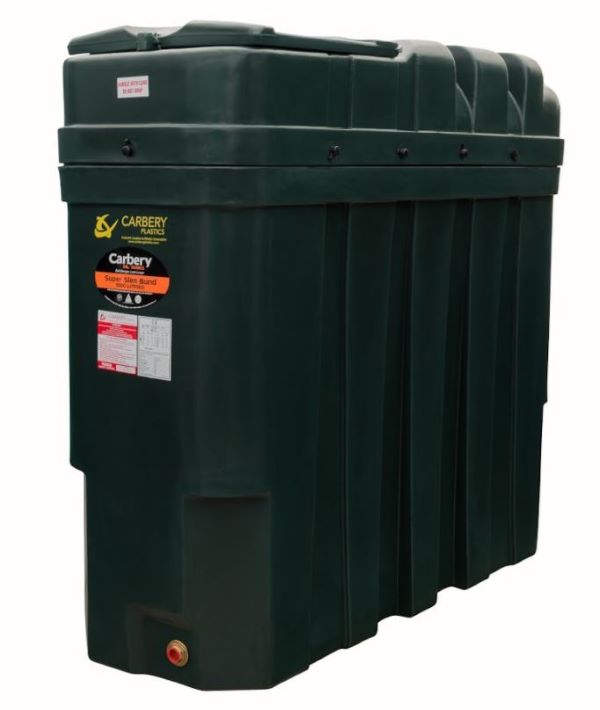 Carbery Superslim 1000 litre Bunded Oil Tank