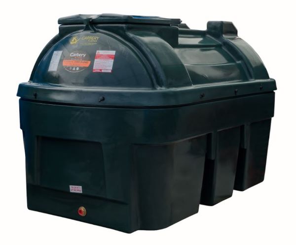 Carbery Horizintal 1350 litre Bunded Oil Tank