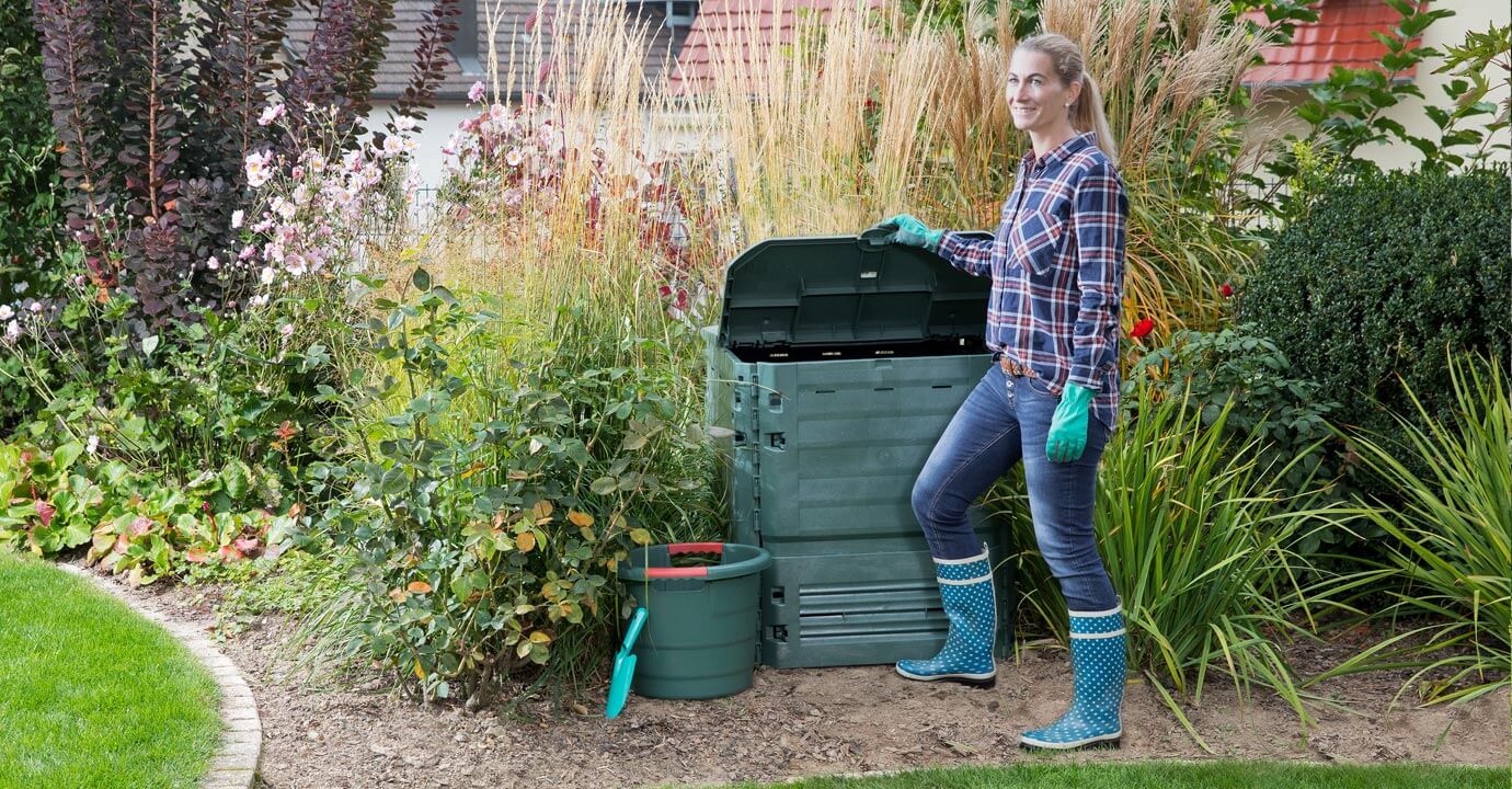 Garantia Thermo King Composter 400 litre Green