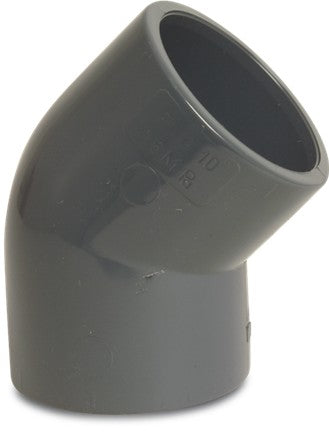 PVC 45 Deg Elbow Plain End