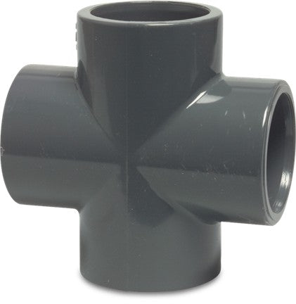 PVC Cross Plain End