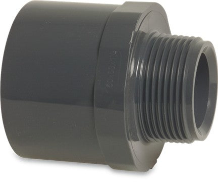 PVC Male BSP Threaded Adaptor Plain End