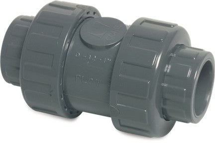 PVC Spring Non-Return Ball Valve Plain End