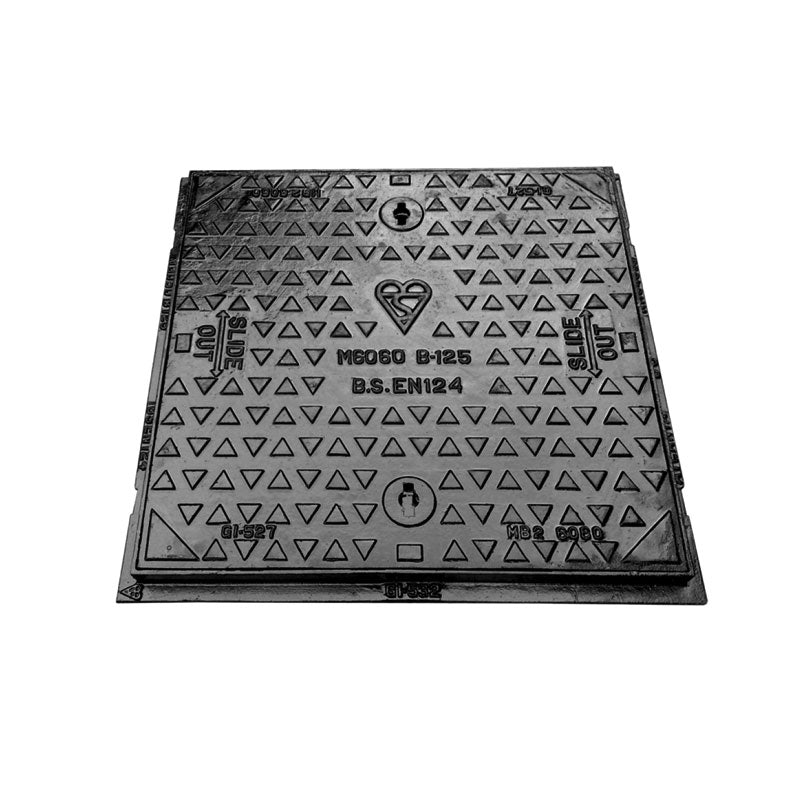 Wreckin 600mm x 600mm B125 Manhole Cover & Frame